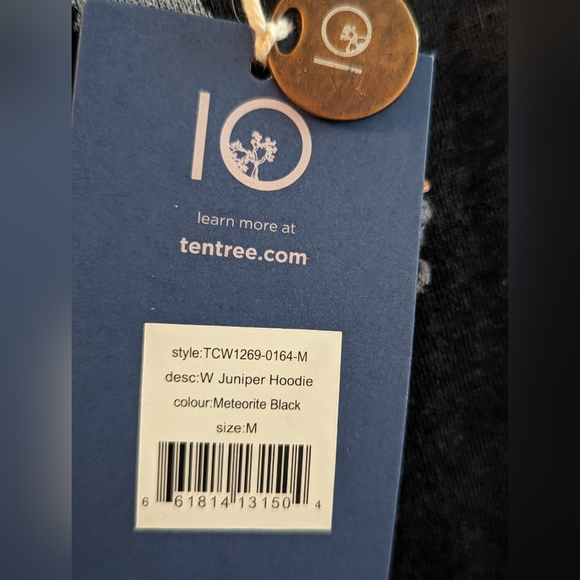 COPY - Tentree woman's juniper hoodie. - Picture 3 of 3